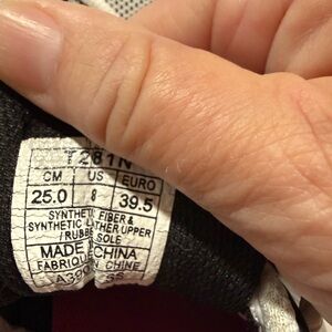 Black and White Sneakers